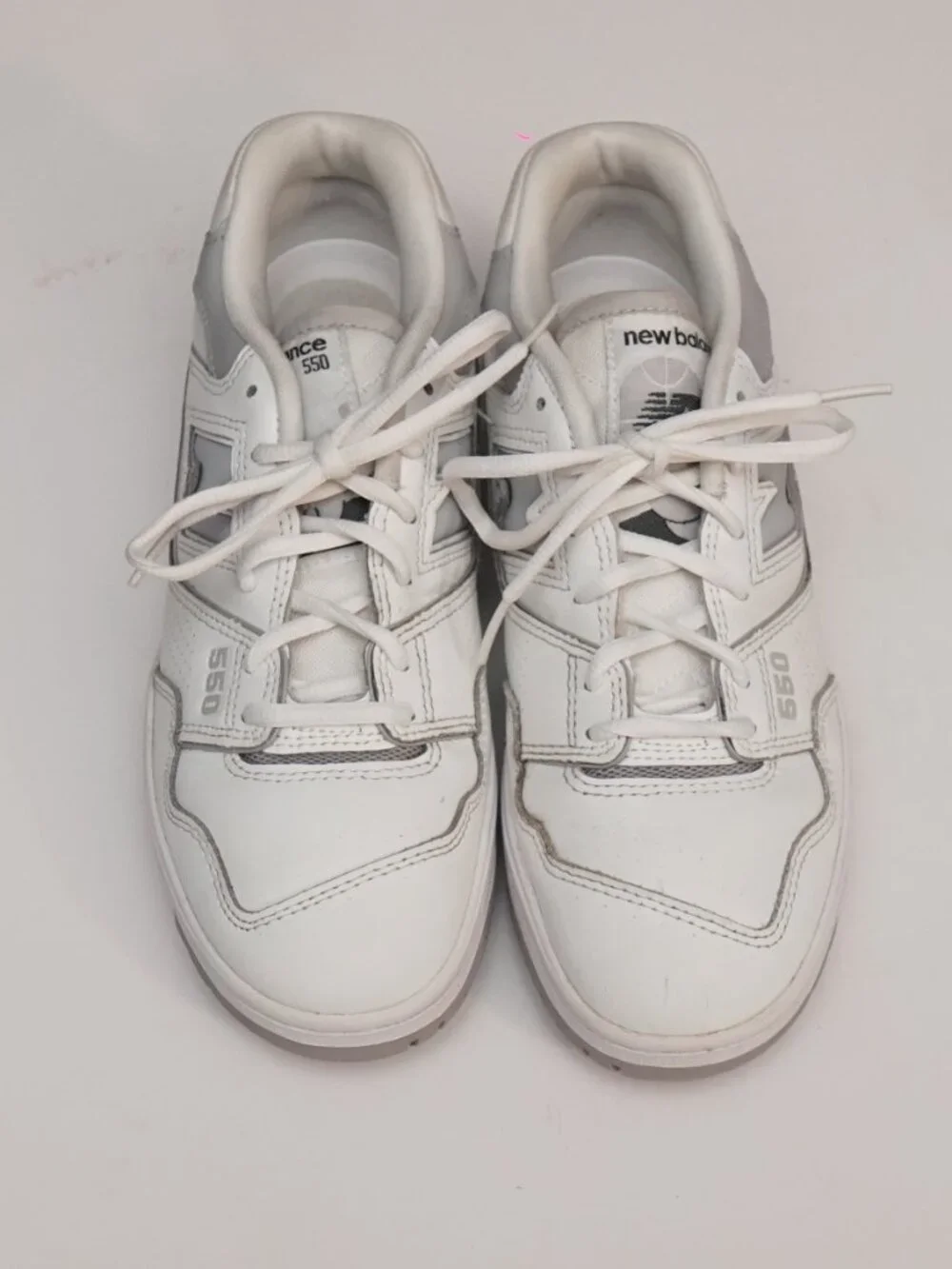 New Balance 550 Shoes 'White Grey' BB550PB1 Men's & GS Size 7.5